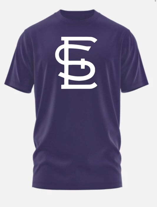 Adult ESLL Short Sleeve Navy Tshirt