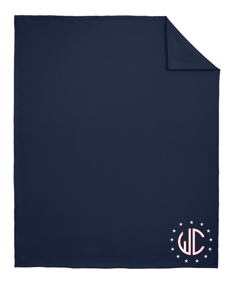 Port & Company Fleece Sweatshirt Blanket- WC