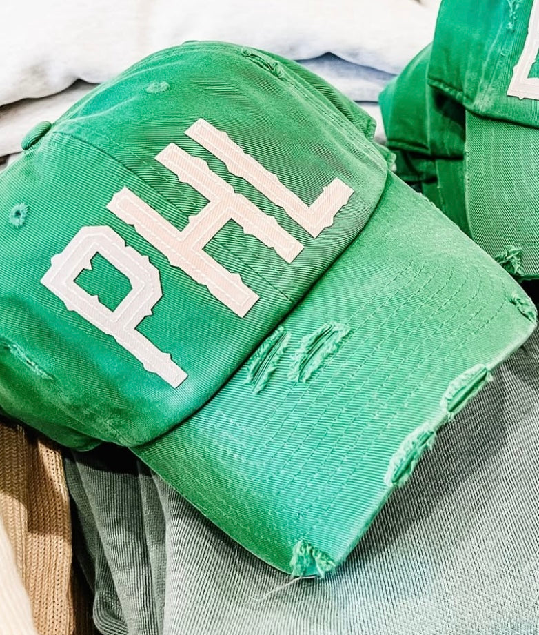 PHL Green Dad Hat