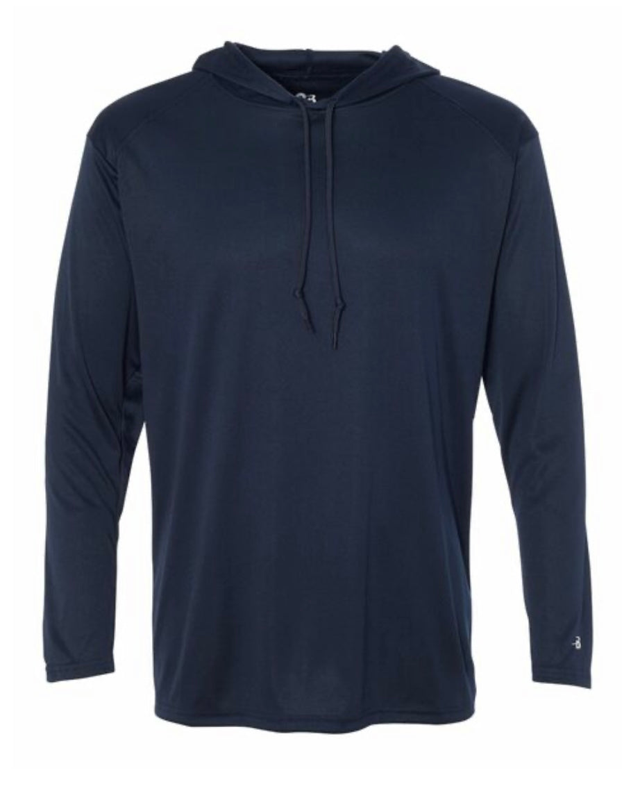 Adult Badger Sport Hooded Shirt